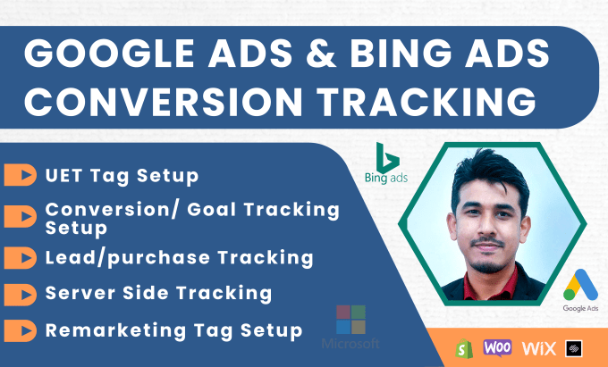 Gig Preview - Fix shopify conversion tracking google ads lead form,server side tracking GTM