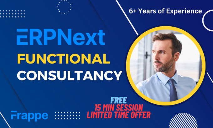 Gig Preview - Provide consultancy for erpnext implementation