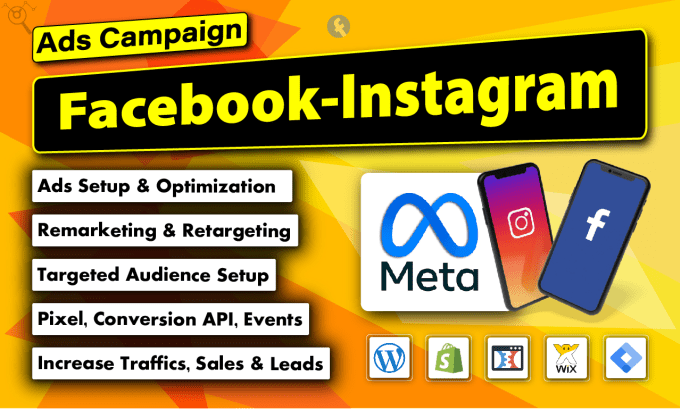 Gig Preview - Facebook and instagram ads campaign, marketing, fb advertising, meta ads manager