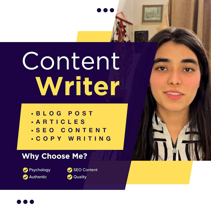 Gig Preview - Write SEO content on psychology, mental health and adhd