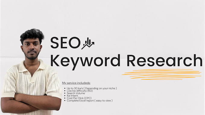 Gig Preview - Do keyword research for you website