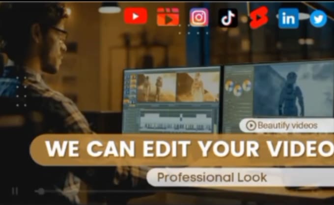 Gig Preview - Edit your videos for different platforms and rebrand your existing videos