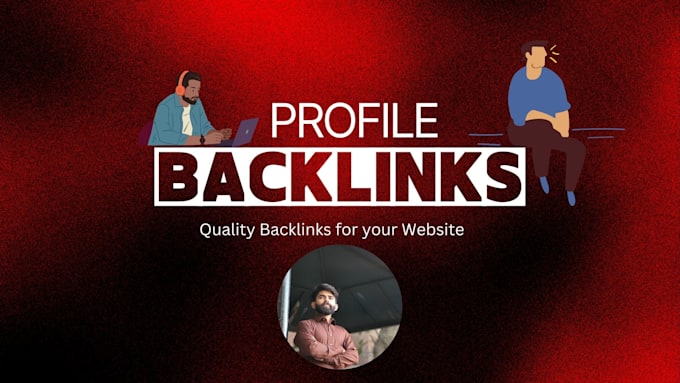 Gig Preview - Do 300 profile SEO backlinks, dofollow links, off page