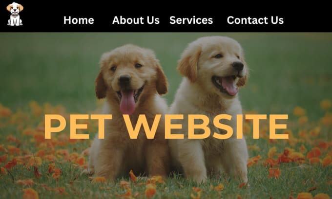 Gig Preview - Design pet website pet care pet store dog trainning website with bookingkoala