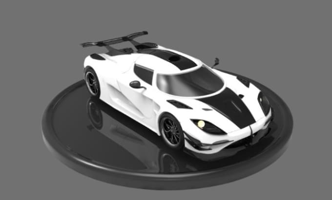 Gig Preview - 3d car modeling, 3d car design, 3d modeling and 3d character rendering