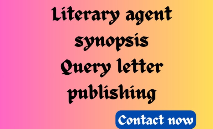 Bestseller - help find literary agent for your book publishing