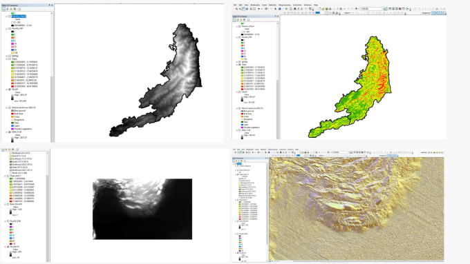 Bestseller - do dem maps, and spatial analysis, using arcgis