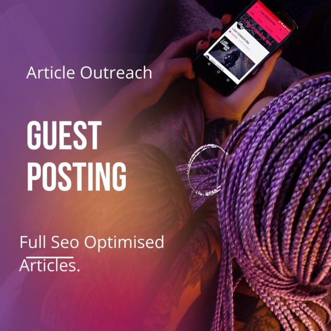 Gig Preview - Provide professional guest posting service