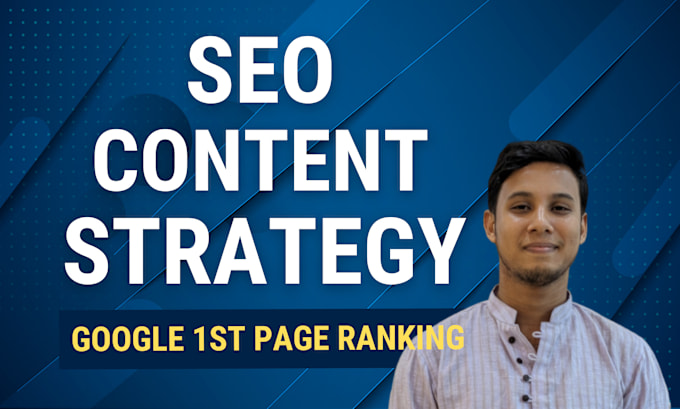 Gig Preview - Create a winning SEO content strategy for website that ranks