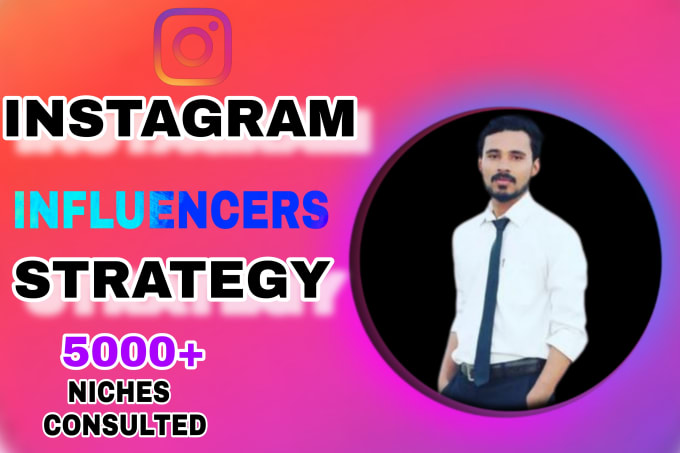 Gig Preview - Find niche targeted instagram influencers and email scraping