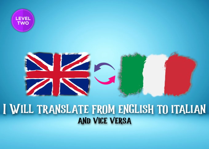 Gig Preview - Translate from english to italian and vice versa