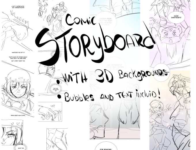 Gig Preview - Do storyboard of you webcomic