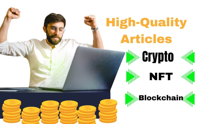 Gig Preview - Write SEO articles on crypto nft and blockchain metaverse