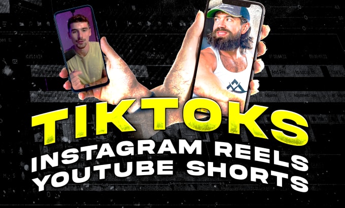 Gig Preview - Edit your instagram reels, tiktok, or youtube shorts