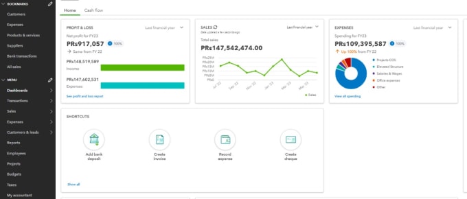 Gig Preview - Do quickbooks online bookkeeping and accounting