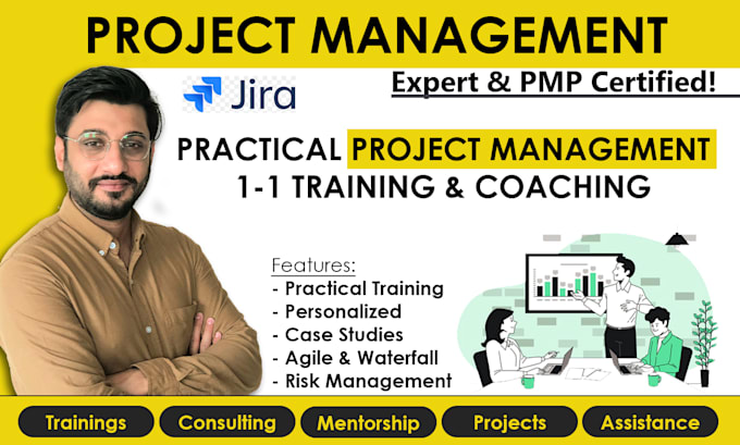 Gig Preview - Provide project management training with tools and methods