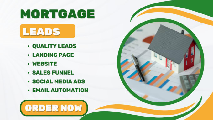 Gig Preview - Generate mortgage leads mortgage ads mortgage website with mortgage calculator