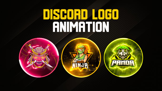 Bestseller - design animated discord logo animation, pfp, icon and banner gif animation