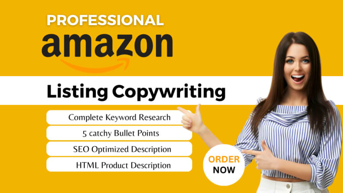 Gig Preview - Do amazon product copywriting and SEO optimization, amazon product listing