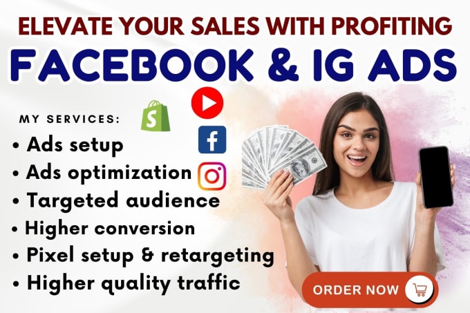 Gig Preview - Do facebook advertising,marketing, fb ads campaign,fb advertising instagram ads