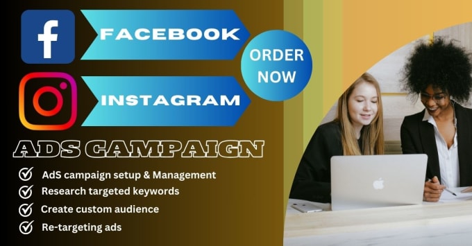 Gig Preview - Be your instagram and facebook ads campaign manager