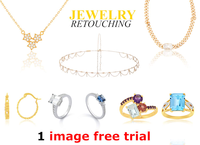 Gig Preview - Do best quality professional high end jewelry retouching