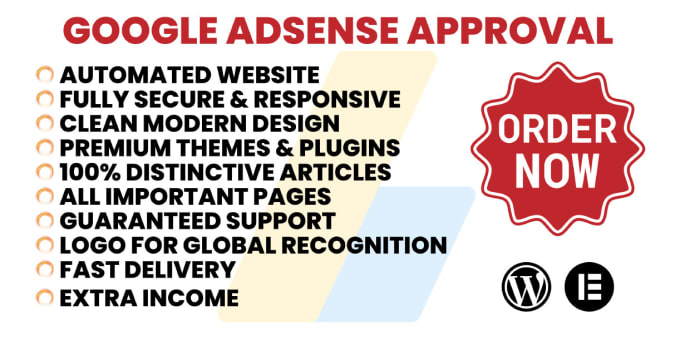 Gig Preview - Develop a professional wordpress autoblog website for google adsense approval