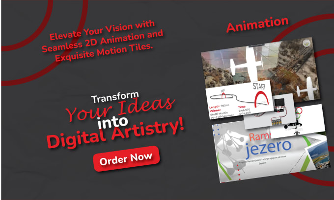 Gig Preview - Create 2d animation, 2d animated explainer videos and motion graphics