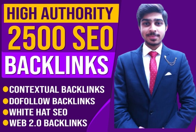 Gig Preview - Link building high da quality dofollow white hat backlinks for google ranking