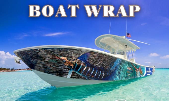 Gig Preview - Do vehicle wrap, boat wrap, van wrap ,car wrap ,food cart, design