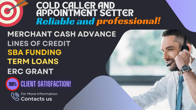 Gig Preview - Do cold calling for merchant cash advance