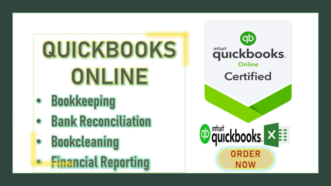 Gig Preview - Do quickbooks clean up, bank reconciliation, making you ready for tax filing