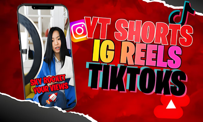 Gig Preview - Edit your instagram reels, youtube shorts and tiktok videos