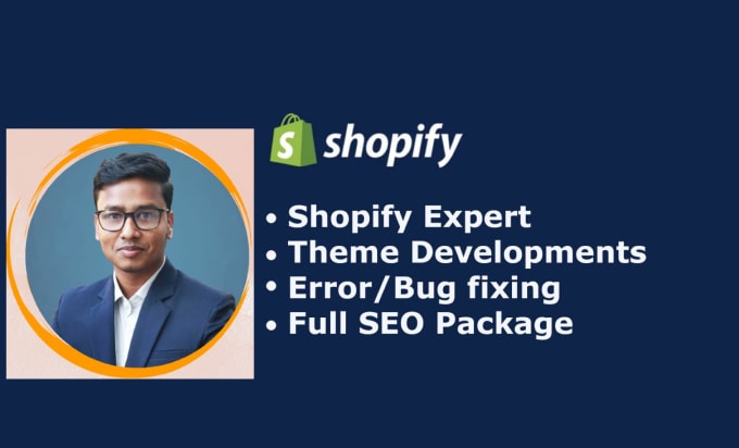 Gig Preview - Build,redesign the shopify website dropshipping store speed SEO expert