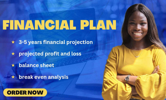 Gig Preview - Prepare a financial plan forecast and projection cash flow