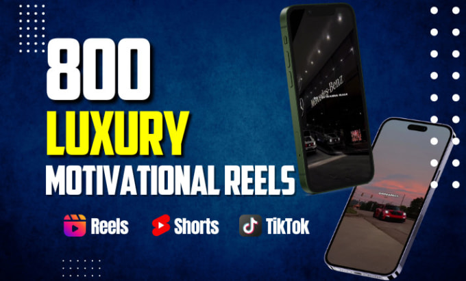 Gig Preview - Create luxury motivational youtube shorts, instagram reels and tiktoks