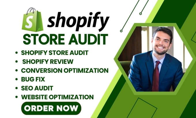 Gig Preview - Do pro shopify store audit, shopify review analyze shopify store to boost sales