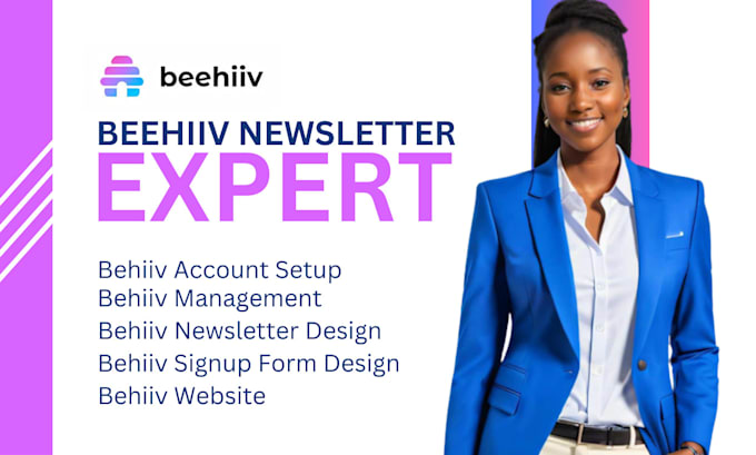 Gig Preview - Beehiiv newsletter design, substack, brevo, klaviyo, mailchimp newsletter design