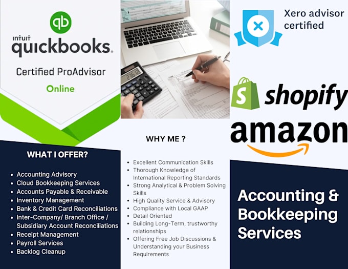 Gig Preview - Do bookkeeping on quickbooks online