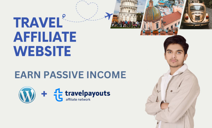 Gig Preview - Build automated travel affiliate website using travelpayout