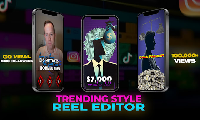 Gig Preview - Create trending instagram reels, shorts, tiktok, video ads