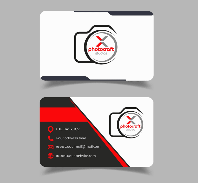 Gig Preview - Design a professional visiting card business card and stationary