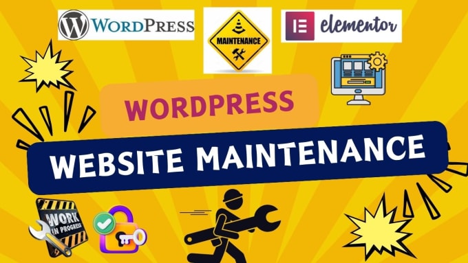 Gig Preview - Do wordpress website maintenance, help and wordpress support