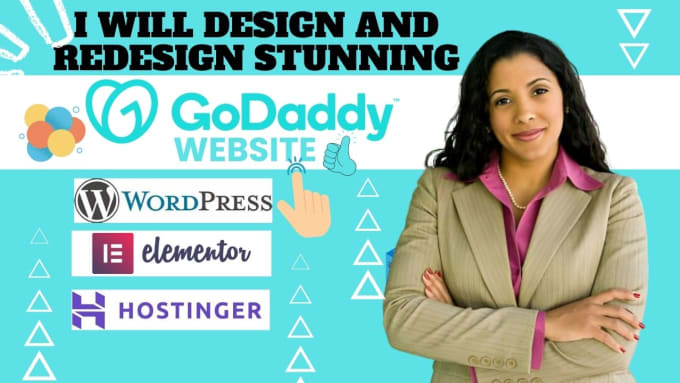 Gig Preview - Design and redesign responsive godaddy website