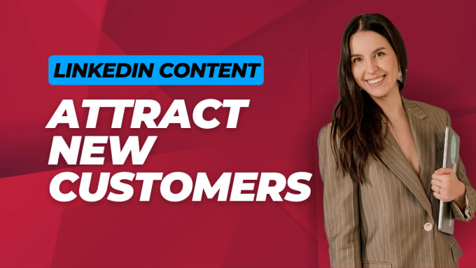 Gig Preview - Create linkedin content to attract leads