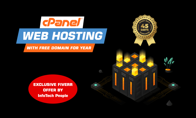 Gig Preview - Provide web hosting with free domain, migration and support