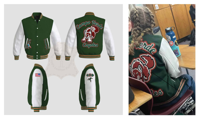 Gig Preview - Do letterman or varsity jacket design and manufacturing