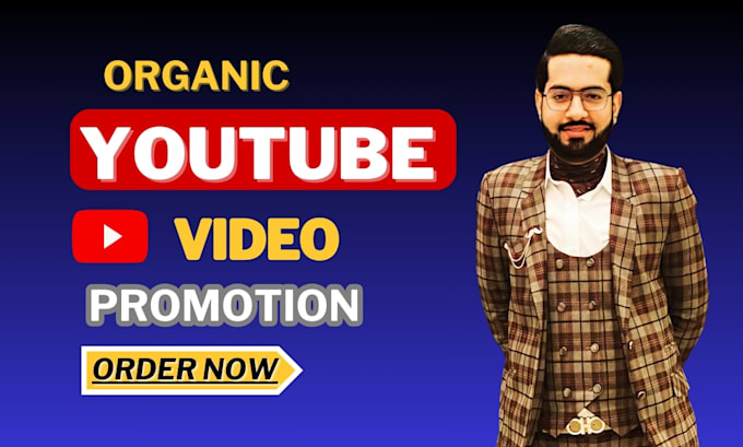 Gig Preview - Do organic worldwide youtube video promotion to boost views