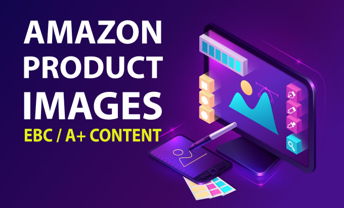 Gig Preview - Create amazon product listing images, a plus content ebc design