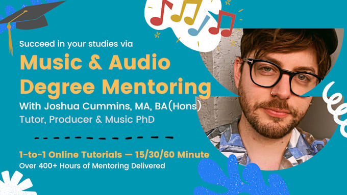 Gig Preview - Be your music degree tutor and assignment mentor